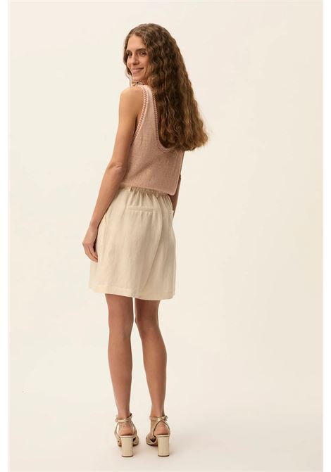 Des Petits Haut - Bermuda shorts Tahini cream Des Petits Hauts |  | 1E250456CREME
